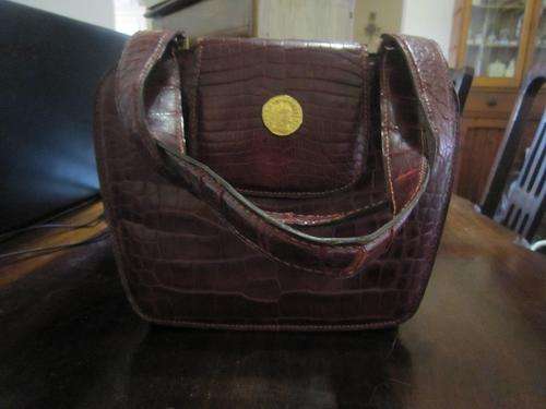 Genuine Crocodile Leather Handbag