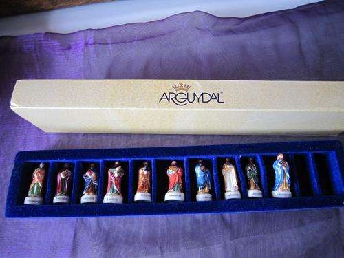 Minature set of the 12 Disciples (2 missing)