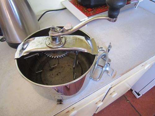 Chrome Vintage Caker Dough Mixer