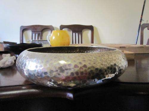 SILVER PLATED FRUIT BOWL