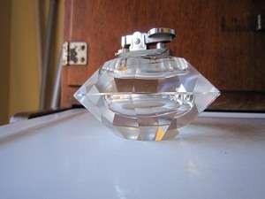 CUT GLASS / CRYSTAL LIGHTER