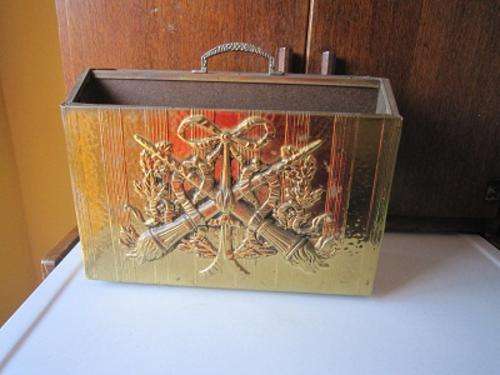 BRASS MAGAZINE CASE  ITEM NO 26