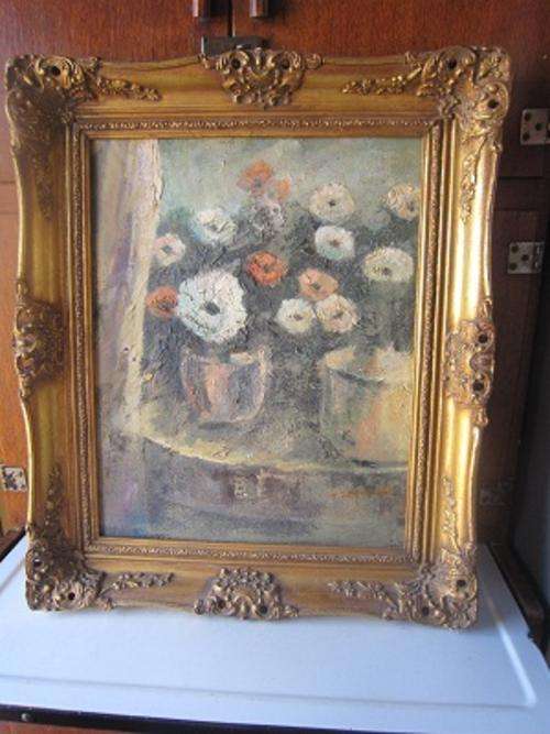 STILL-LIFE OIL PAINTING BY J.J. MU'NCH  ITEM NO 226