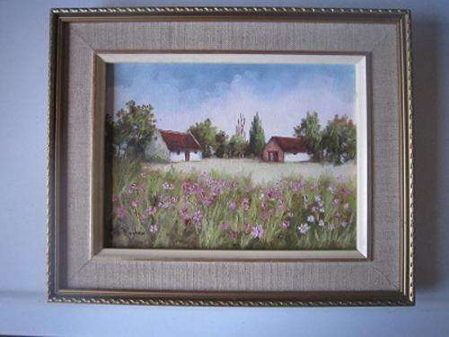 OIL ON CANVAS BY J WHITTINGHAM  ITEM NO 450