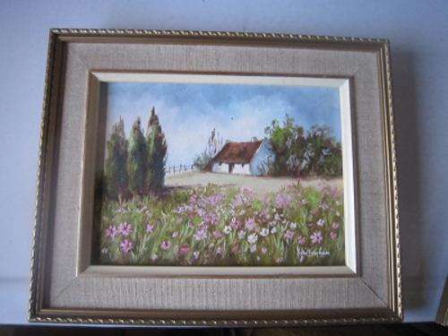 ARTIST 'J WHITTINGHAM' COUNTRY SCENE  ITEM NO 451