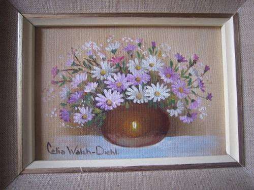 STILL-LIFE BY REKNOWN ARTIST CELIA WALSH-DIEHL BEAUTIFUL  ITEM NO 480