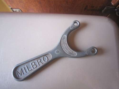 VINTAGE MILBRO METAL CATAPULT ORIGINAL ITEM