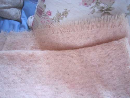 STUNNING STUART HOLDING S A SUPER SOFT MOHAIR THROW  ITEM NO 2020