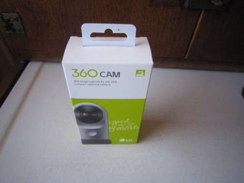 L. G. 360 CAM  360 IMAGE CAPTURE COMPACT SPHERICAL CAMERA