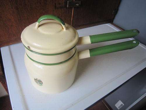 Enamel Double Boiler