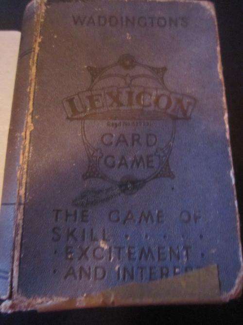 Vintage Card Game