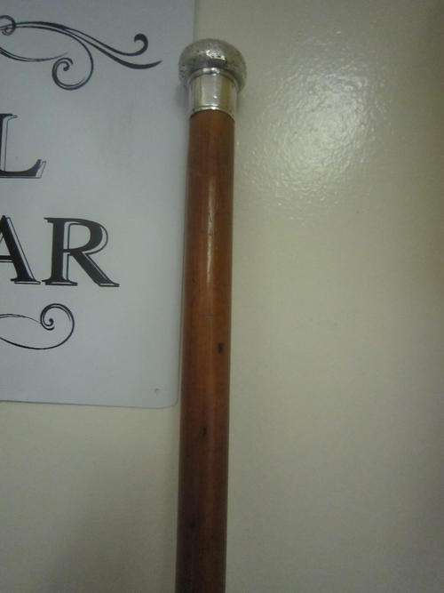 Beautiful Silver handled walking stick