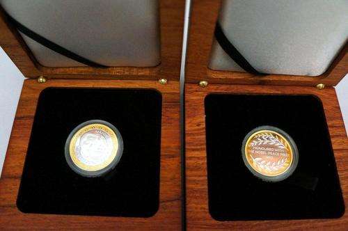 Nelson Mandela Gold and Silver BiMetalic Coin