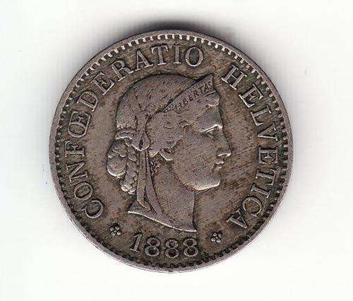 Switzerland 1888 5 Rappen