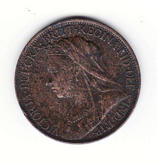 Great Britain Very Nice 1901 Farthing