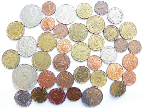 Germany 39 Mixed Coins No Duplicates