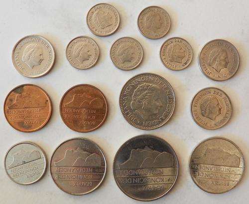 Netherlands 15 Mixed Coins