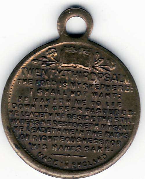 Old Twenty Third Psalm 16mm Pendant