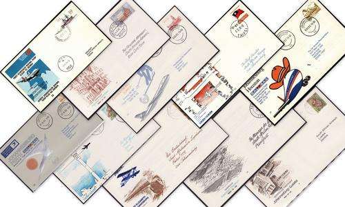 10 Assorted SAA Flight Covers