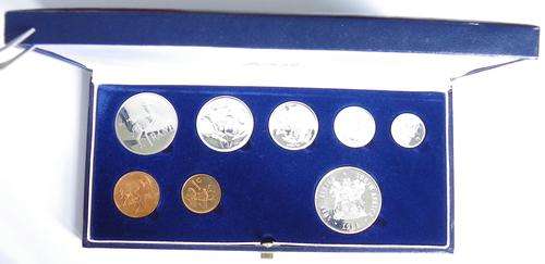 1988 SA Proof Set in Original SA Mint box Only 7250 Mintage