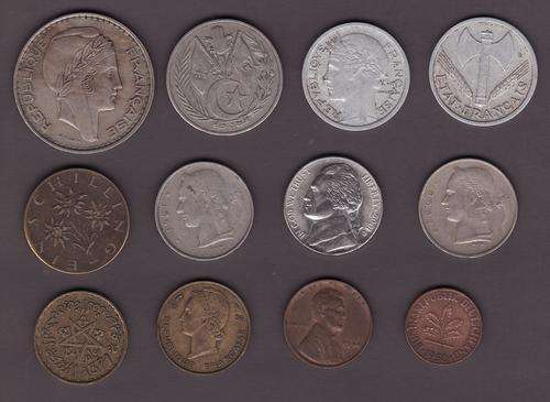 12 Different World Coins