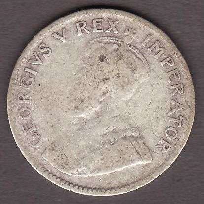 SAU 1932 3 Pence .80 Silver