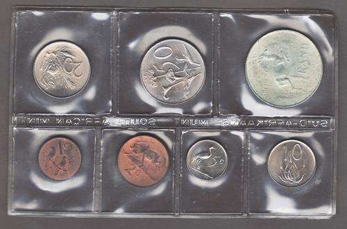 RSA 1967 Suid Afrika Mint Pack with Silver Rand