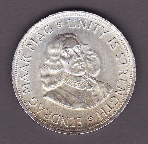 Nice RSA First Decimal 1964 50 Cent .50 Silver CW 28.27 Grams Only 126 664 Minted