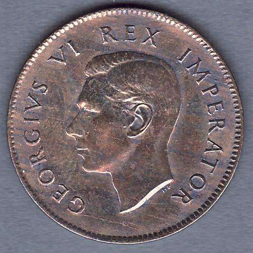 SAU 1939 Farthing Only 102 000 Minted Coin has been cleaned