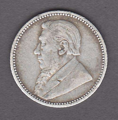 ZAR Nice 1892 6 Pence .925 Silver