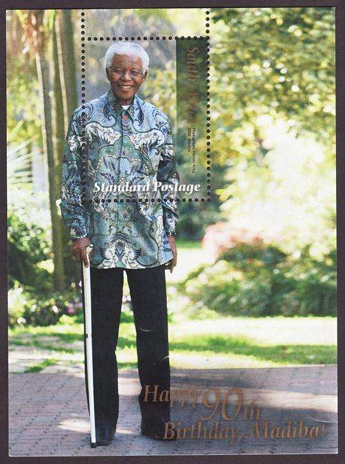 Madiba 90th Birthday Mini Sheet