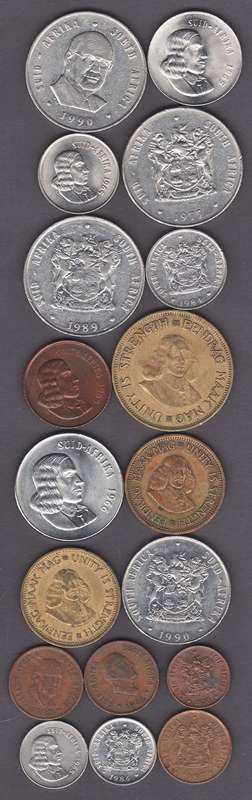 RSA 18 Different Mixed Coins Some Look Almost Uncirculated