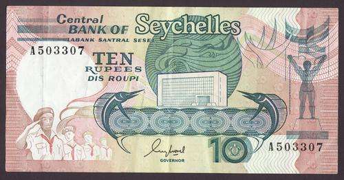 Seychelles 10 Rupee Scouts Banknote