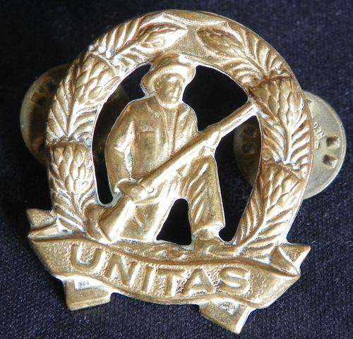 Brass Unitas Badge