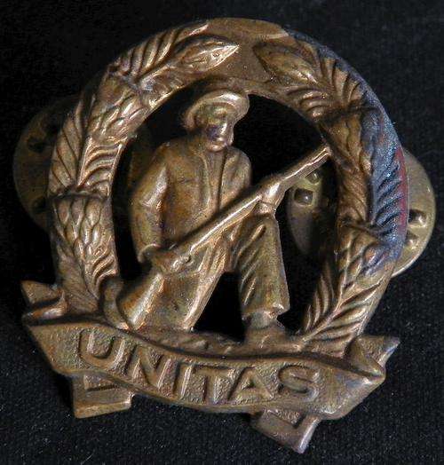 Brass Unitas Badge