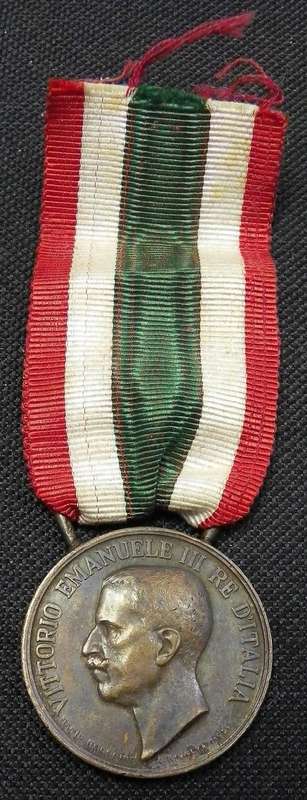 WW1 1848-1918 Italian Unity Medal From The Great War