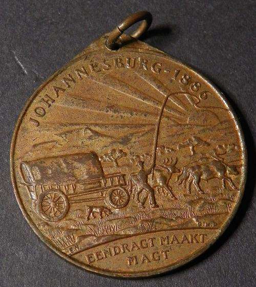 Empire Exhibition 1936 Johannesburg 1886 Medallion
