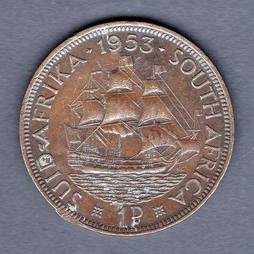 SAU 1953 Copper 1 Penny