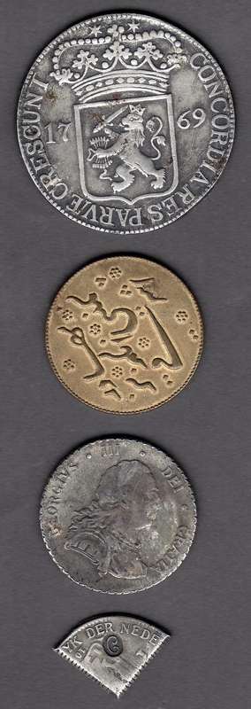 4 Nice Van Riebeeck Coffee Replica Tokens