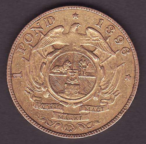 ZAR 1896 Gold 1 Pond