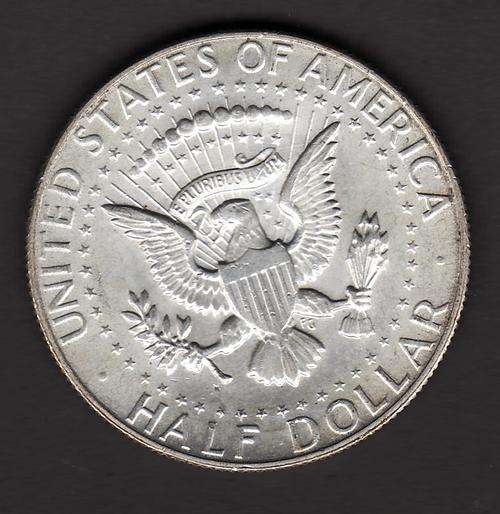 USA 1969 Half Dollar. 40% Silver CW 11.5 Grams