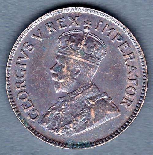 South African Union 1924 Farthing. Only 94 838 Minted