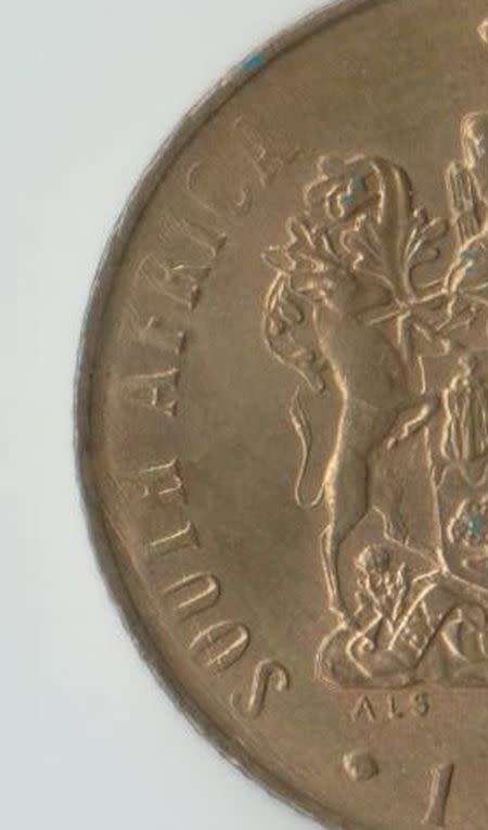 SOUTH AFRICA MINT ERROR 1990 2 CENTS x 2 BOTH WITH PART MISSING LEGENDS