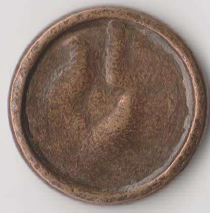 SOUTH AFRICA 1 CENT SPECTACULAR DOUBLE CAPPED DIE ERROR ! ! ! - UNC