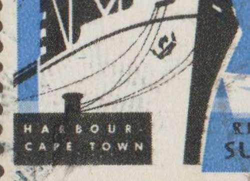 REPUBLIC OF SOUTH AFRICA USED LOT WITH ERRORS/FLAWS - INK BLOBS, COLOUR SHIFTS AND PERF SHIFT
