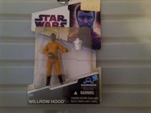 STAR WARS WILLROW HOOD ACTION FIGURE!