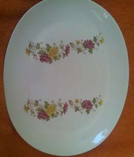 LARGE OVAL PLATTER, VINTAGE