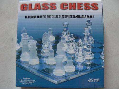 nice chest set from glass