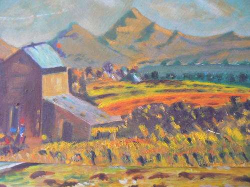 This is a lovely see mounton  painting