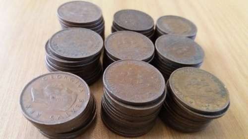 ** 98X Union Of South Africa Half Pennys. Bid Per Coin To Take All 98. **
